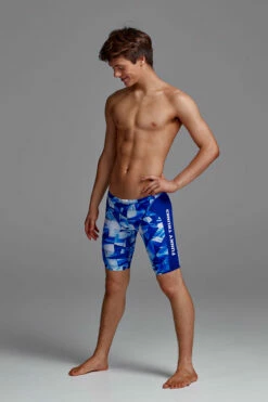 Funky Trunks - Fast Glass - Boys Training Jammers -UK Swimsuit Sales 2024 funky trunks fast glass boys training jammers 4
