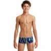 Funky Trunks - Fire Cracker - Boys Sidewinder Trunks -UK Swimsuit Sales 2024 funky trunks fire cracker boys sidewinder trunks 1