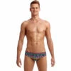 Funky Trunks - Fire Tribe - Mens Classic Briefs -UK Swimsuit Sales 2024 funky trunks fire tribe mens classic briefs 0