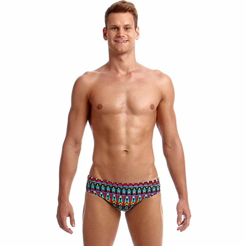 Funky Trunks - Fire Tribe - Mens Classic Briefs 3 Funky Trunks - Fire Tribe - Mens Classic Briefs