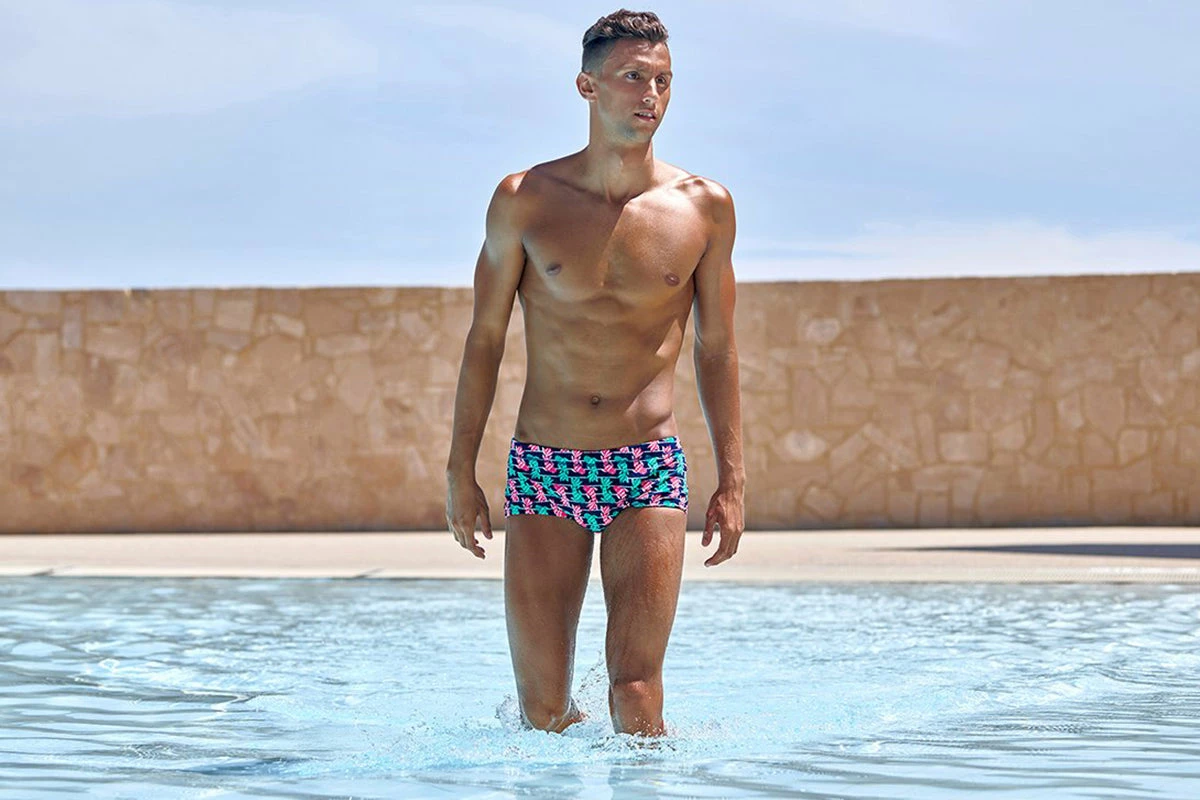 Funky Trunks - Fish Taco - Mens Plain Front Trunks 7 Funky Trunks - Fish Taco - Mens Plain Front Trunks - Image 5