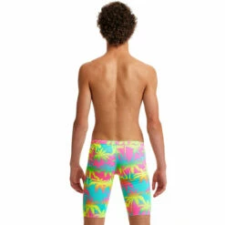 Funky Trunks - Hawaiian Heaven - Boys Training Jammers -UK Swimsuit Sales 2024 funky trunks hawaiian heaven boys training jammers 4