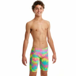 Funky Trunks - Hawaiian Heaven - Boys Training Jammers -UK Swimsuit Sales 2024 funky trunks hawaiian heaven boys training jammers 5