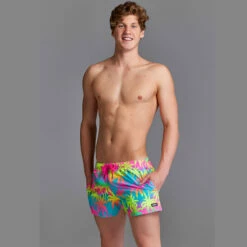 Funky Trunks - Hawaiian Heaven - Mens Shorty Shorts Short -UK Swimsuit Sales 2024 funky trunks hawaiian heaven mens shorty shorts short 4