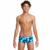 Funky Trunks - Hidden Depths - Boys Sidewinder Trunks -UK Swimsuit Sales 2024 funky trunks hidden depths boys sidewinder trunks 1