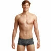 Funky Trunks - In Grained - Mens Plain Front Trunks -UK Swimsuit Sales 2024 funky trunks in grained mens plain front trunks 1