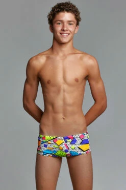 Funky Trunks - Jumbled Up - Boys Classic Trunks -UK Swimsuit Sales 2024 funky trunks jumbled up boys classic trunks 4