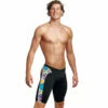Funky Trunks - Jumbled Up - Mens Training Jammers -UK Swimsuit Sales 2024 funky trunks jumbled up mens training jammers 1