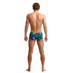 Funky Trunks - Jungle Line Mens Classic Trunks -UK Swimsuit Sales 2024 funky trunks jungle lime classic mens trunks 3