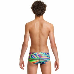 Funky Trunks - Land Lines - Boys Sidewinder Trunks -UK Swimsuit Sales 2024 funky trunks land lines boys sidewinder trunks 3