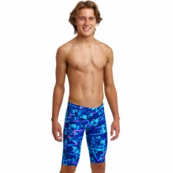 Funky Trunks - Leaf Laser - Boys Training Jammers