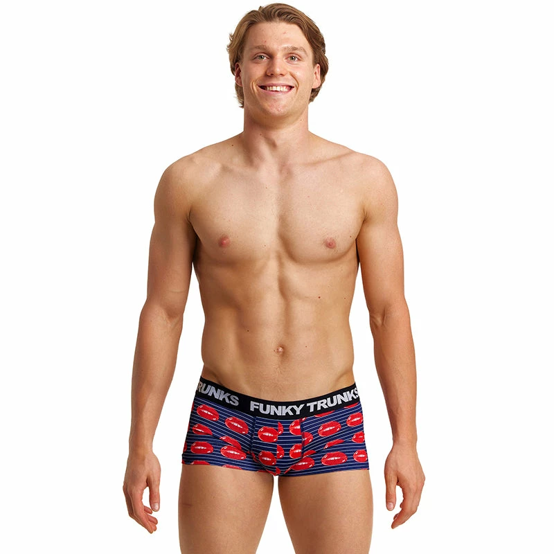 Funky Trunks - Lip Service - Mens Underwear Trunks 3 Funky Trunks - Lip Service - Mens Underwear Trunks