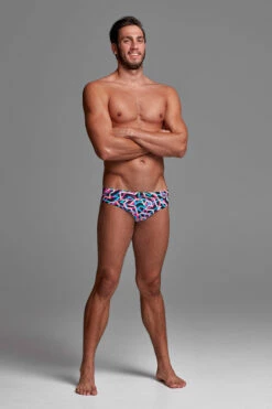 Funky Trunks - Live Streamer - Mens Classic Briefs -UK Swimsuit Sales 2024 funky trunks live streamer mens classic briefs 4