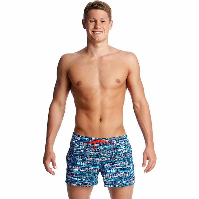Funky Trunks - Lotsa Dots Mens Shorty Shorts Short 3 Funky Trunks - Lotsa Dots Mens Shorty Shorts Short