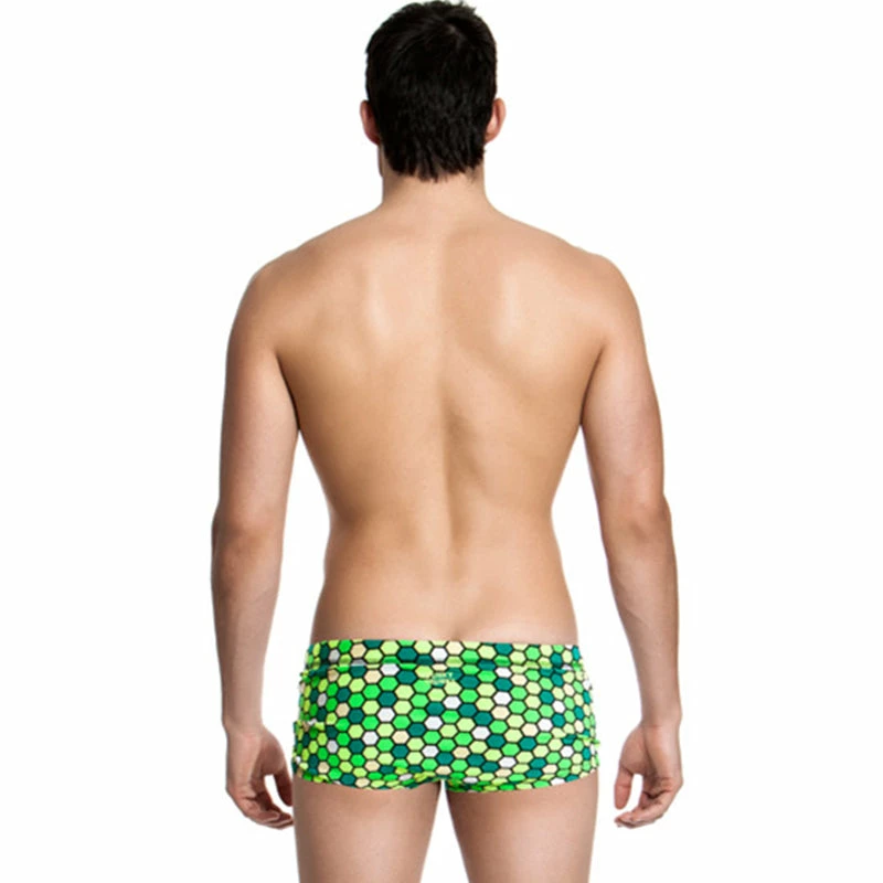 Funky Trunks - Golden Honeycomb Mens Classic Trunk 4 Funky Trunks - Golden Honeycomb Mens Classic Trunk - Image 2