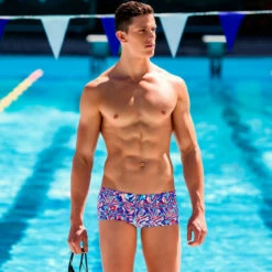 Funky Trunks - Melting Mayhem Mens Classic Trunks -UK Swimsuit Sales 2024 funky trunks mens swimwear melting mayhem classic trunks 3