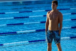 Funky Trunks - Splinter Spray Mens Long Johnny Shorts -UK Swimsuit Sales 2024 funky trunks mens swimwear splinter spray long johnny short 5