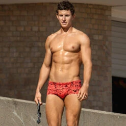 Funky Trunks - Stop The Disaster Mens Classic Trunks -UK Swimsuit Sales 2024 funky trunks mens swimwear stop the disaster classic trunks 4