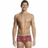 Funky Trunks - Crystal Flame Mens Classic Trunks -UK Swimsuit Sales 2024 funky trunks mens swimwear trunks crystal flame 1