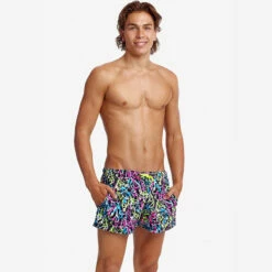 Funky Trunks - Messed Up - Mens Shorty Shorts Short -UK Swimsuit Sales 2024 funky trunks messed up mens shorty shorts short 4