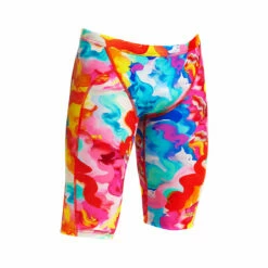 Funky Trunks - Messy Monet - Boys Training Jammers -UK Swimsuit Sales 2024 funky trunks messy monet boys training jammers 3