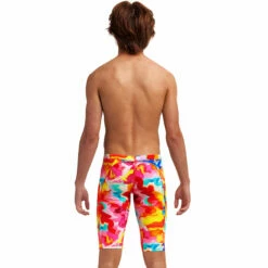 Funky Trunks - Messy Monet - Boys Training Jammers -UK Swimsuit Sales 2024 funky trunks messy monet boys training jammers 4