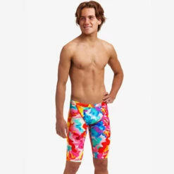 Funky Trunks - Messy Monet - Boys Training Jammers -UK Swimsuit Sales 2024 funky trunks messy monet boys training jammers 6