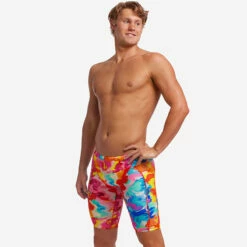 Funky Trunks - Messy Monet - Mens Training Jammers -UK Swimsuit Sales 2024 funky trunks messy monet mens training jammers 5