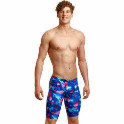 Funky Trunks - Miami Beats - Mens Training Jammers -UK Swimsuit Sales 2024 funky trunks miami beats mens training jammers 5