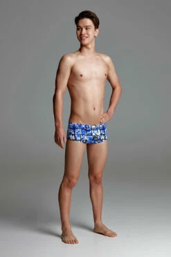 Funky Trunks - Miami Reload Boys Classic Trunks -UK Swimsuit Sales 2024 funky trunks miami reload boys classic trunks 5