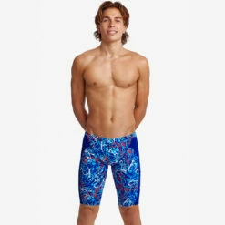 Funky Trunks - Mr Squiggle - Mens Training Jammers -UK Swimsuit Sales 2024 funky trunks mr squiggle mens training jammers 5