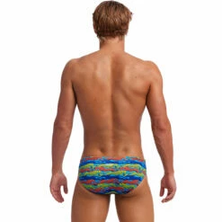 Funky Trunks - No Cheating - Mens Eco Classic Briefs -UK Swimsuit Sales 2024 funky trunks no cheating mens eco classic briefs 3