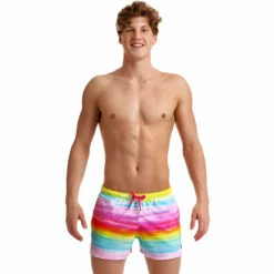 Funky Trunks - Ocean Ink - Mens Shorty Shorts Short