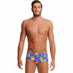 Funky Trunks - Packed Lunch - Mens Plain Front Trunks