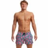 Funky Trunks - Paddling Pink - Mens Shorty Shorts Short -UK Swimsuit Sales 2024 funky trunks paddling pink mens shorty shorts short 1