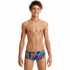 Funky Trunks - Paint Smash - Boys Sidewinder Trunks -UK Swimsuit Sales 2024 funky trunks paint smash boys sidewinder trunks 1