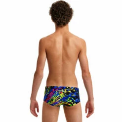 Funky Trunks - Paint Smash - Boys Sidewinder Trunks -UK Swimsuit Sales 2024 funky trunks paint smash boys sidewinder trunks 3