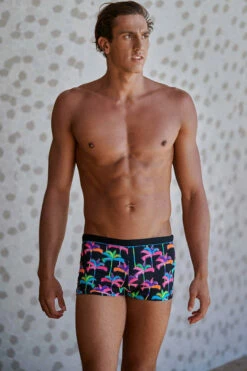 Funky Trunks - Palm Drive Mens Square Trunks -UK Swimsuit Sales 2024 funky trunks palm drive mens square trunks 5
