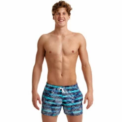 Funky Trunks - Palm Pilot - Mens Shorty Shorts Short