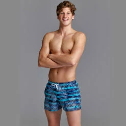 Funky Trunks - Palm Pilot - Mens Shorty Shorts Short -UK Swimsuit Sales 2024 funky trunks palm pilot mens shorty shorts short 4