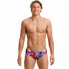 Funky Trunks - Patch Panels - Mens Classic Briefs -UK Swimsuit Sales 2024 funky trunks patch panels mens classic briefs 1
