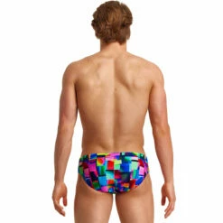 Funky Trunks - Patch Panels - Mens Classic Briefs -UK Swimsuit Sales 2024 funky trunks patch panels mens classic briefs 3