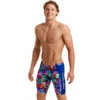 Funky Trunks - Patch Panels - Mens Training Jammers -UK Swimsuit Sales 2024 funky trunks patch panels mens training jammers 1