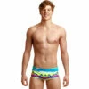 Funky Trunks - Perfect Wave - Mens Sidewinder Trunks -UK Swimsuit Sales 2024 funky trunks perfect wave mens sidewinder trunks 1