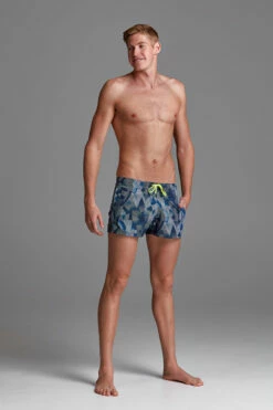 Funky Trunks - Pointillism - Mens Shorty Shorts -UK Swimsuit Sales 2024 funky trunks pointillism mens shorty shorts short 5