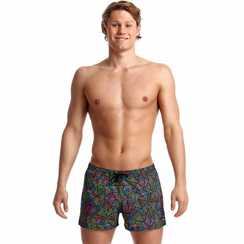 Funky Trunks - Poison Pop Mens Shorty Shorts Short 3 Funky Trunks - Poison Pop Mens Shorty Shorts Short