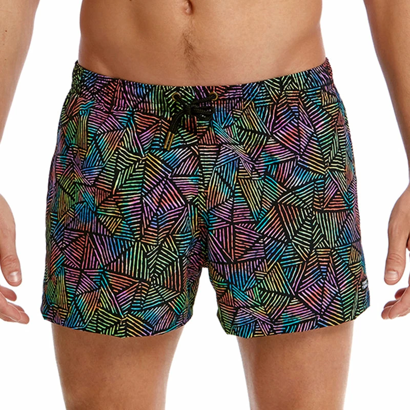 Funky Trunks - Poison Pop Mens Shorty Shorts Short 4 Funky Trunks - Poison Pop Mens Shorty Shorts Short - Image 2