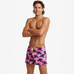 Funky Trunks - Pop Palms - Mens Shorty Shorts Short -UK Swimsuit Sales 2024 funky trunks pop palms mens shorty shorts short 4