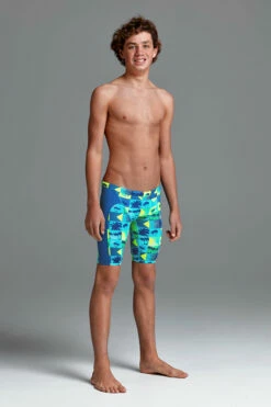 Funky Trunks - Pop Tropo - Boys Training Jammers -UK Swimsuit Sales 2024 funky trunks pop tropo boys training jammers 5