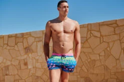 Funky Trunks - Prancercise - Mens Shorty Shorts -UK Swimsuit Sales 2024 funky trunks prancercise mens shorty shorts 5